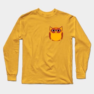 Cute Little Owlie is Very Suspicious Long Sleeve T-Shirt